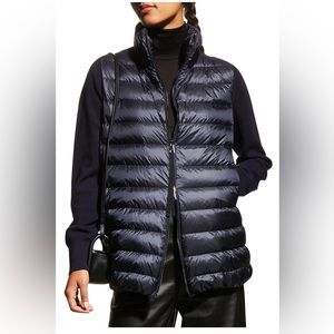 Brand New Moncler Long-Sleeve Down Cardigan